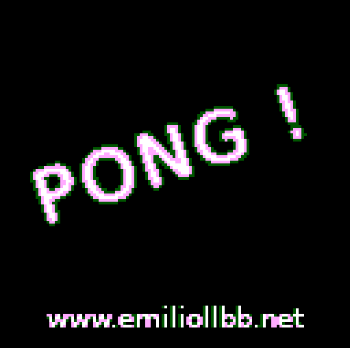 Pong screenshot